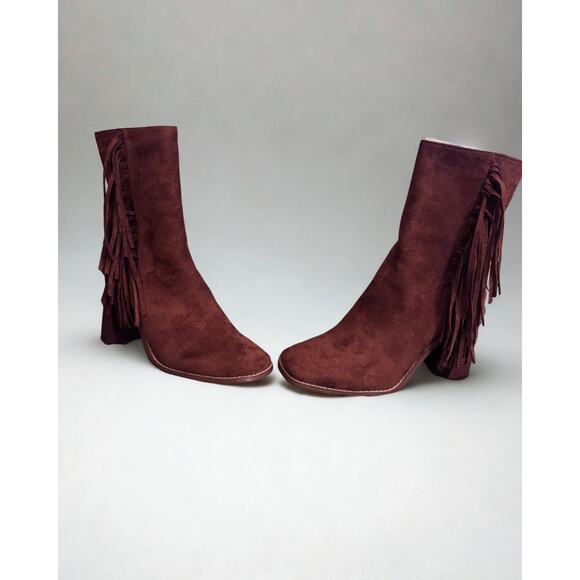 Women’s Cognac Aarya Booties - Picture 2 of 4
